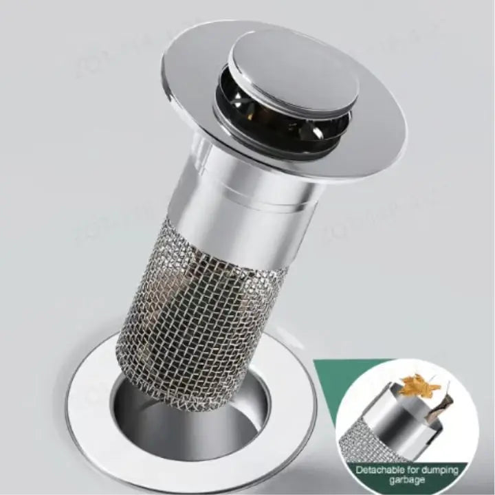 Avtoit | Drain strainer against clogging with pop-up function