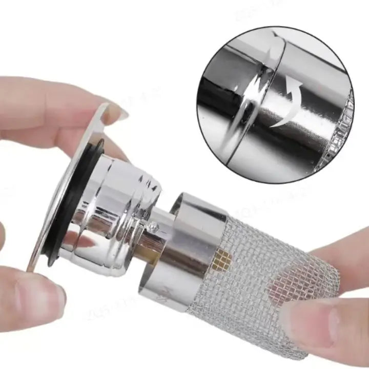 Avtoit | Drain strainer against clogging with pop-up function