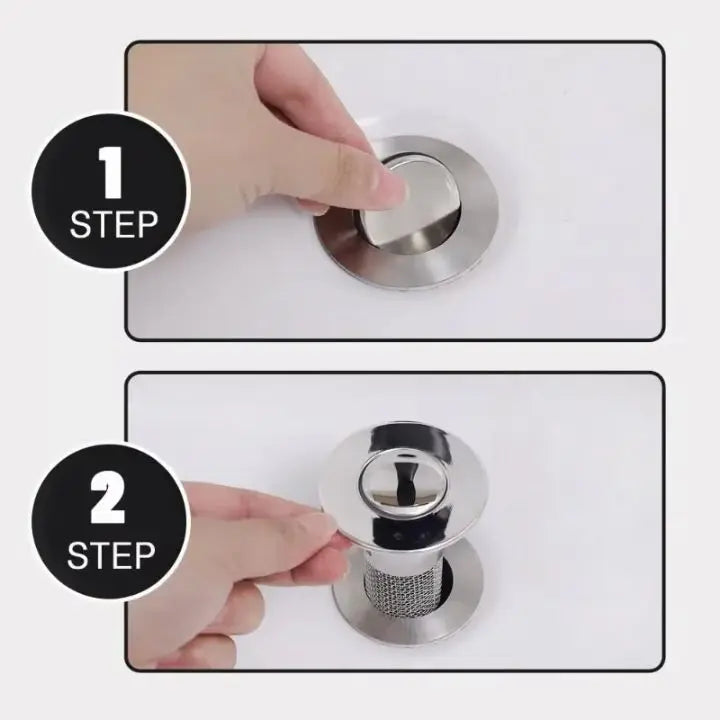 Avtoit | Drain strainer against clogging with pop-up function