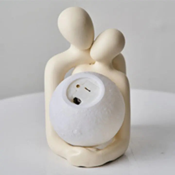 Avtoit | Abstract Pair Ceramic Lamp