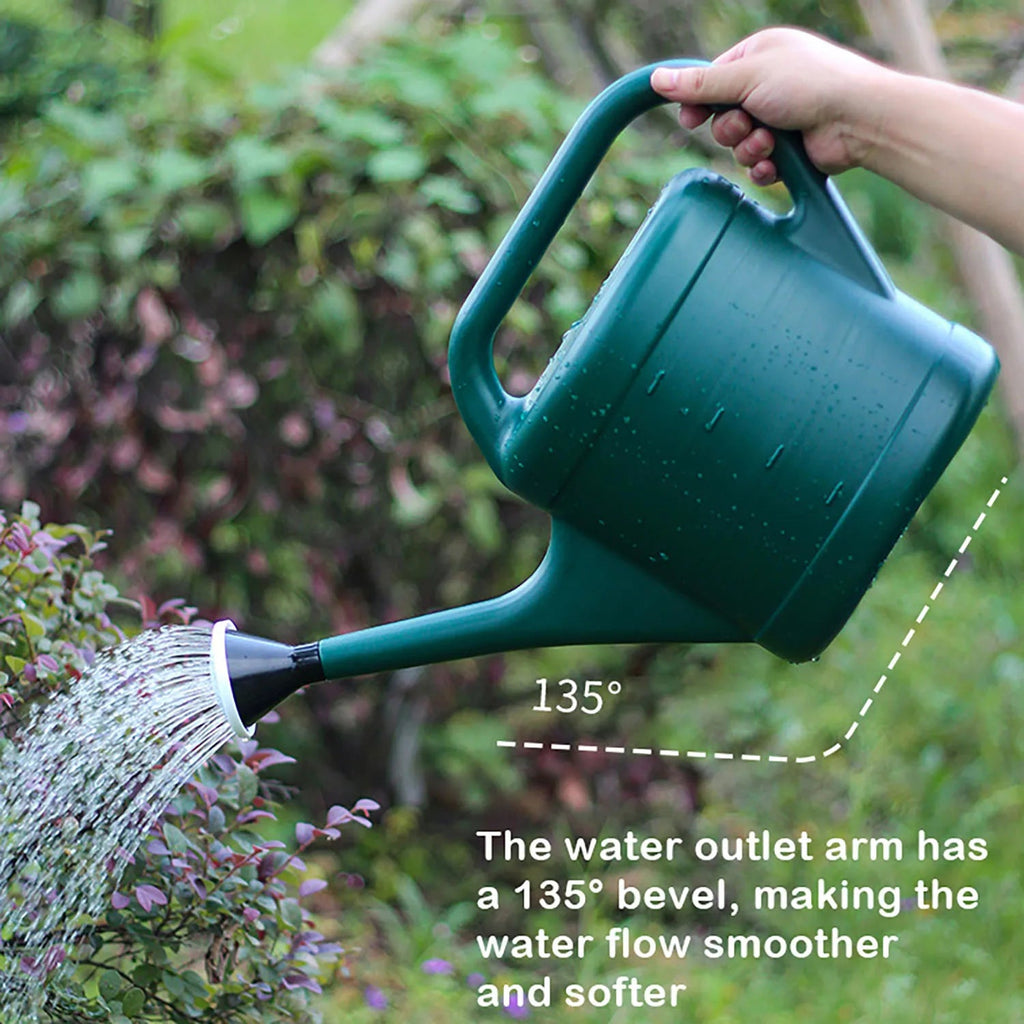 Avtoit | Large-volume watering can with long spout – plastic for garden care