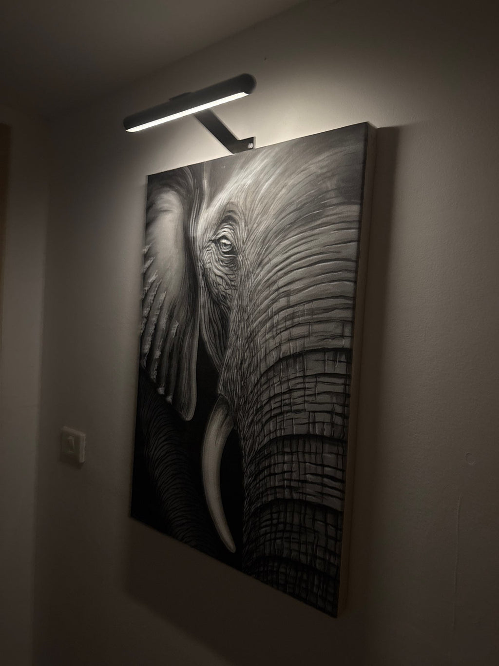 Avtoit | ArtGlow Wireless LED Picture Light – Rechargeable Wall Lamp with Remote & Adjustable Dimming