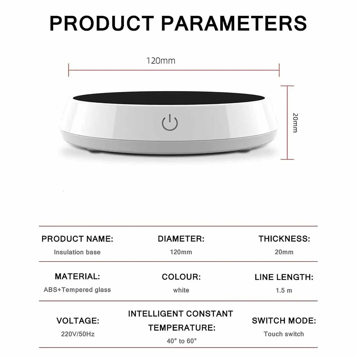 Avtoit | Gravity-Induction Quick Mug Warmer Coaster