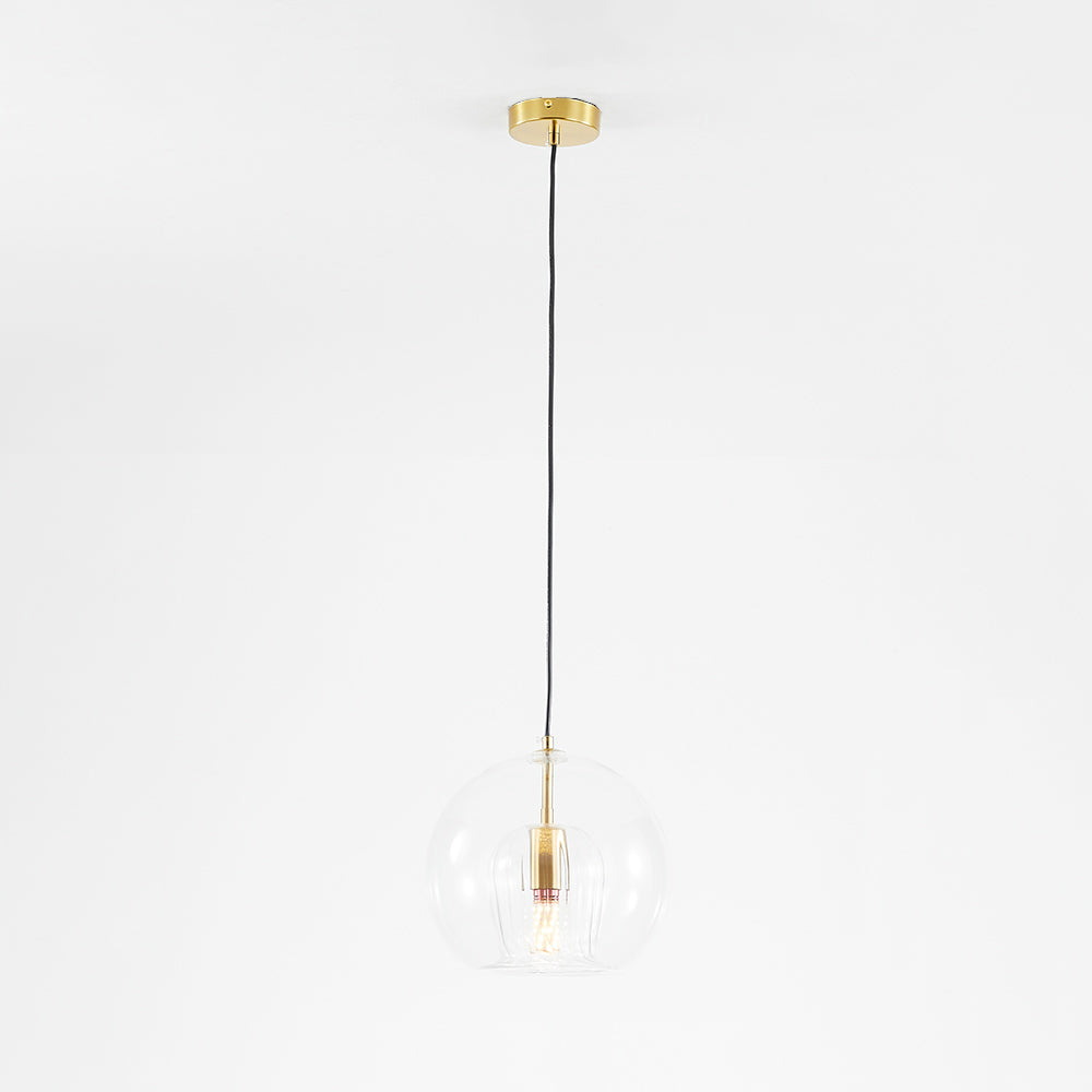 Avtoit | ShineSphere - Amber Pendant Light with Radiant Elegance