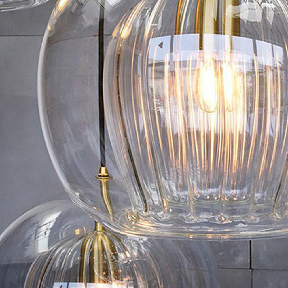 Avtoit | ShineSphere - Amber Pendant Light with Radiant Elegance