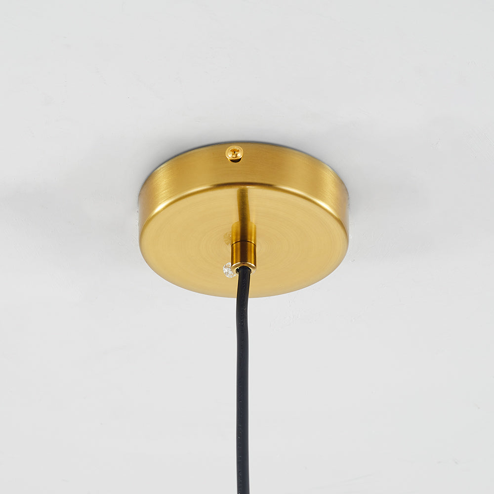 Avtoit | ShineSphere - Amber Pendant Light with Radiant Elegance