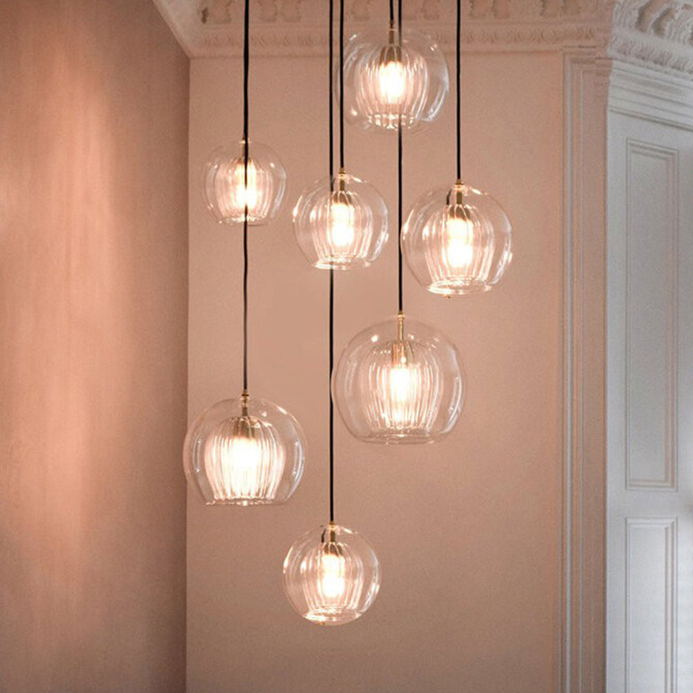 Avtoit | ShineSphere - Amber Pendant Light with Radiant Elegance