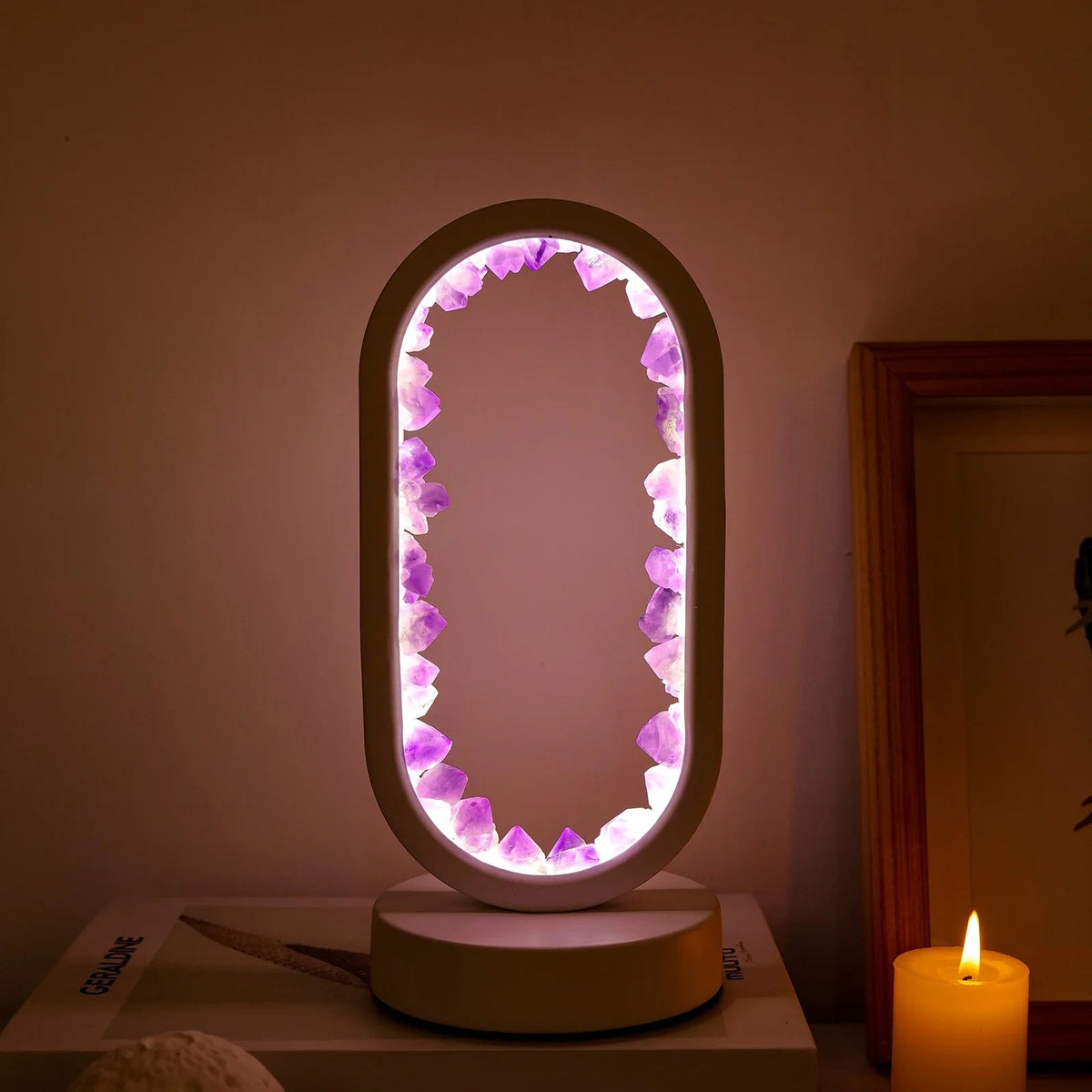 Avtoit | Amethyst Lamp | Natural Relaxation Lighting