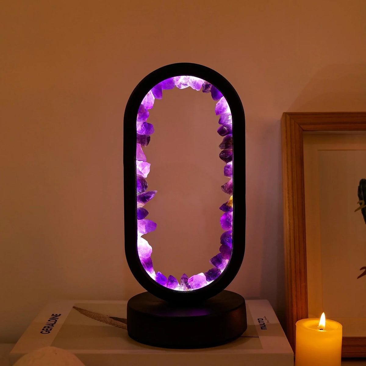 Avtoit | Amethyst Lamp | Natural Relaxation Lighting