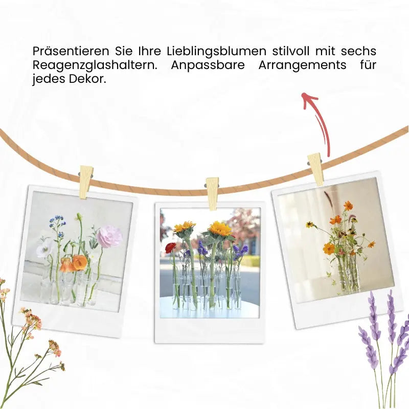 Avtoit | Customizable Glass Flower Vase with Hinge – elegant & versatile