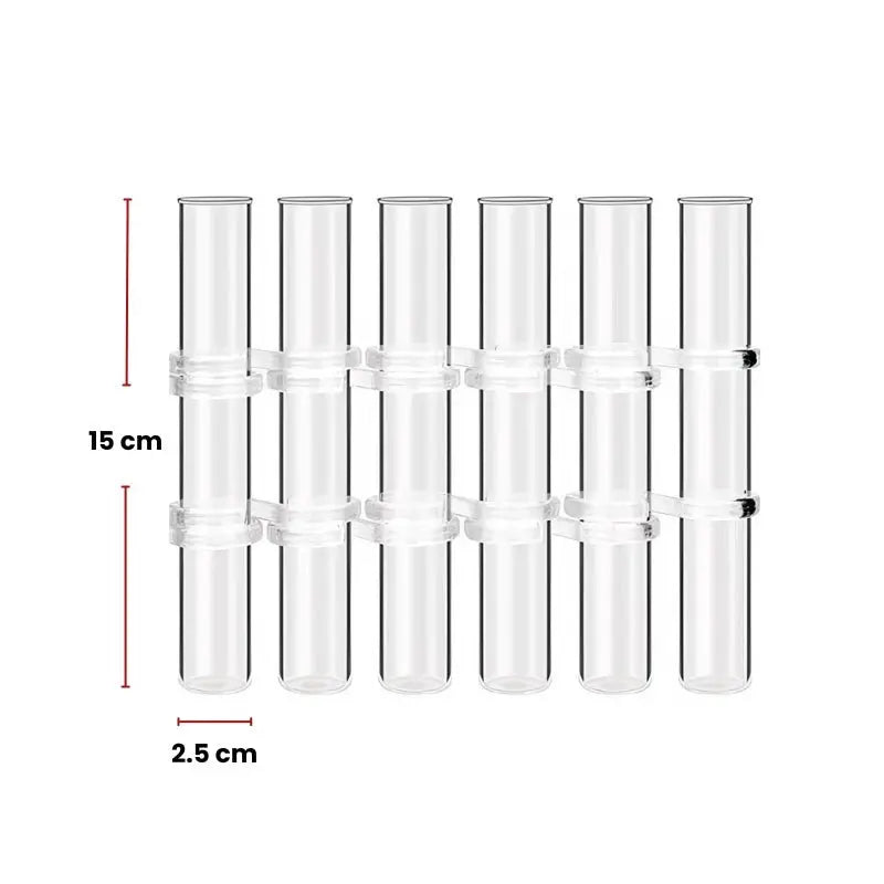 Avtoit | Customizable Glass Flower Vase with Hinge – elegant & versatile