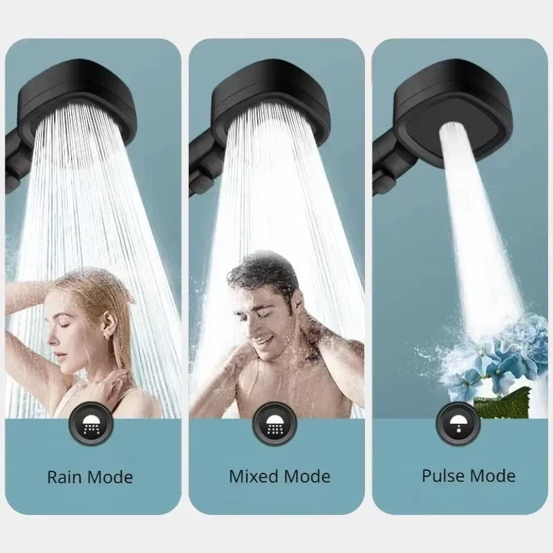 Avtoit | AquaPulse | High-Pressure Shower Head with Adjustable Spray Modes