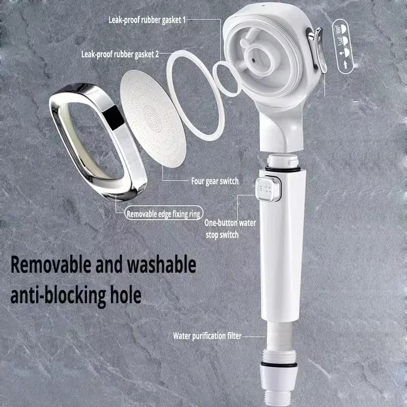 Avtoit | AquaPulse | High-Pressure Shower Head with Adjustable Spray Modes