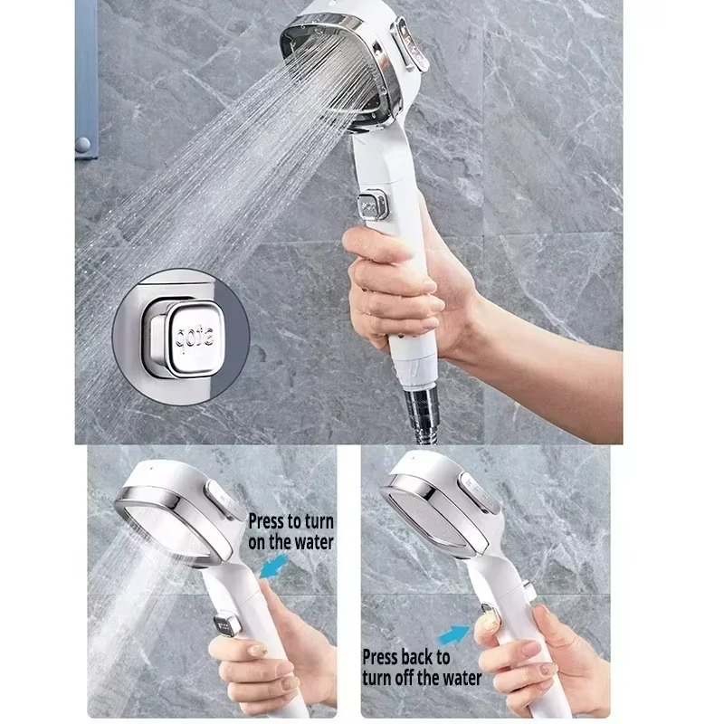 Avtoit | AquaPulse | High-Pressure Shower Head with Adjustable Spray Modes