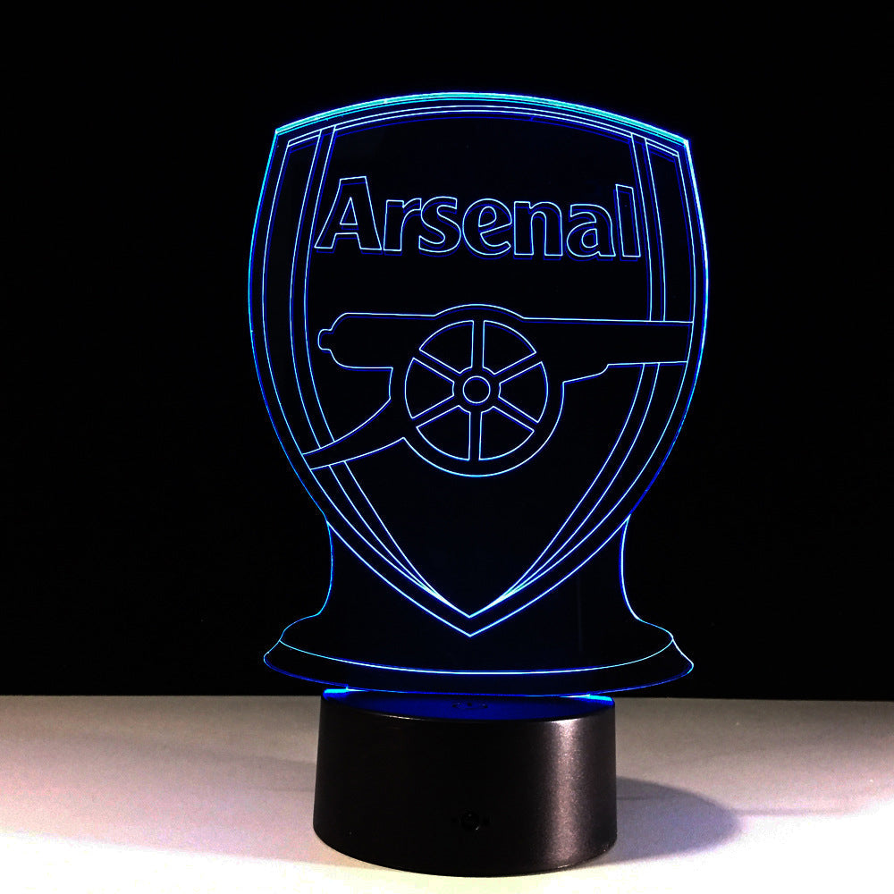 Avtoit | Football Arsenal 3D Optical Illusion Lamp