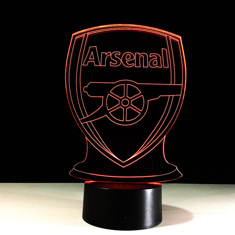 Avtoit | Football Arsenal 3D Optical Illusion Lamp
