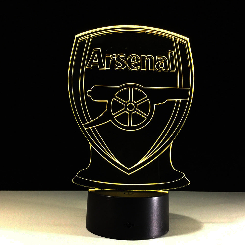 Avtoit | Football Arsenal 3D Optical Illusion Lamp
