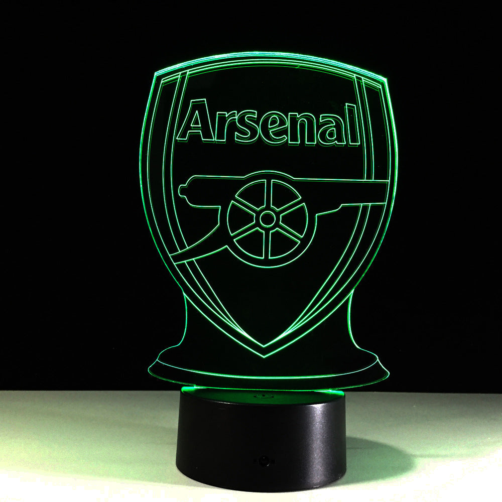 Avtoit | Football Arsenal 3D Optical Illusion Lamp