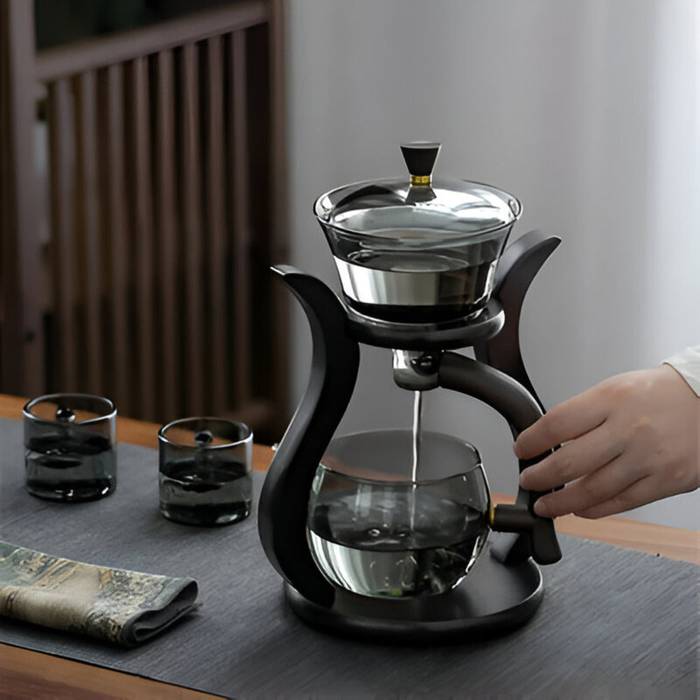 Avtoit | Artisan Magnetic Glass Teapot Set with Infuser – Elegant Drip-Free Glass Teapot for Loose Leaf Tea