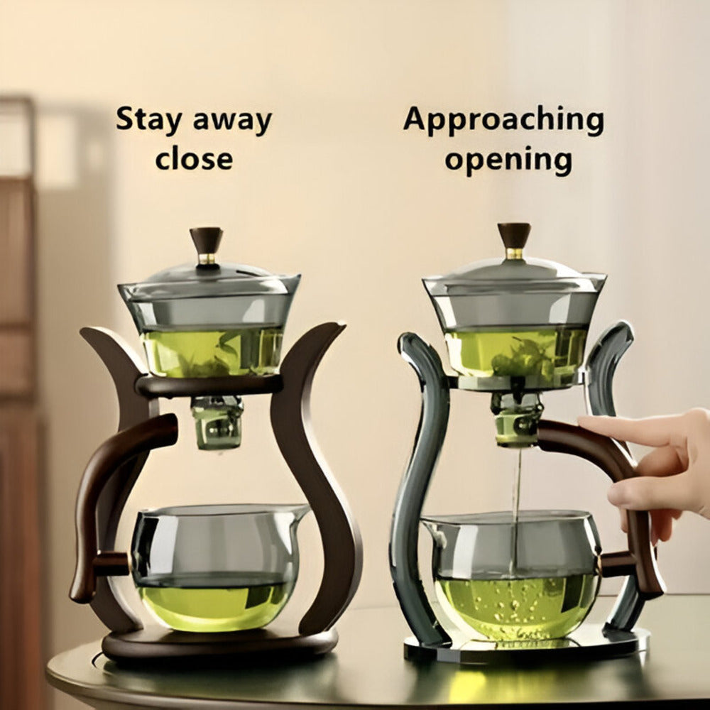 Avtoit | Artisan Magnetic Glass Teapot Set with Infuser – Elegant Drip-Free Glass Teapot for Loose Leaf Tea