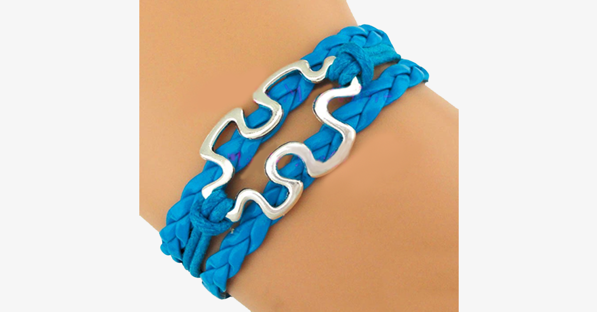 Avtoit | Autism Awareness Puzzle Piece Bracelet