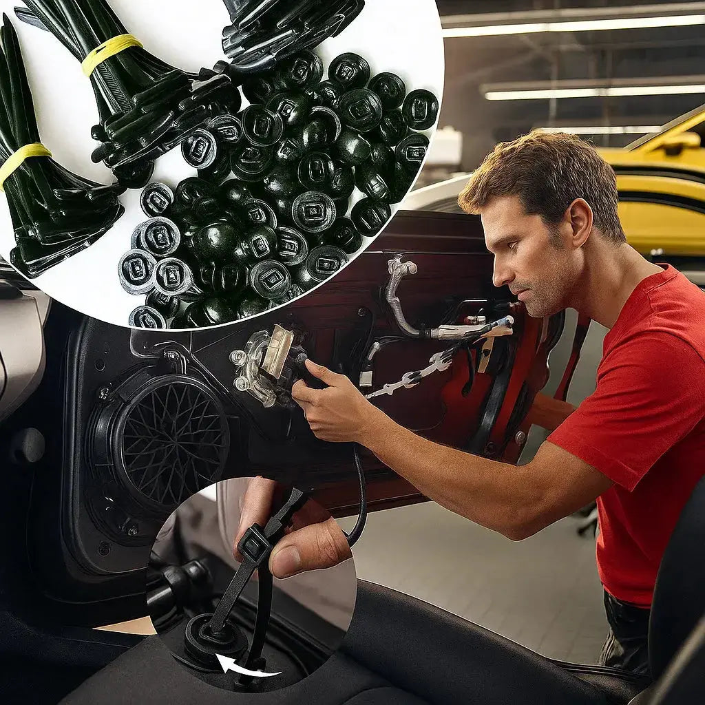 Avtoit | Auto cable tie buckles – Tool-free attachment