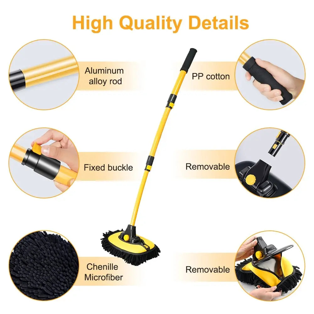 Avtoit | Auto Cleaning Brush - For hard-to-reach areas and streak-free cleaning