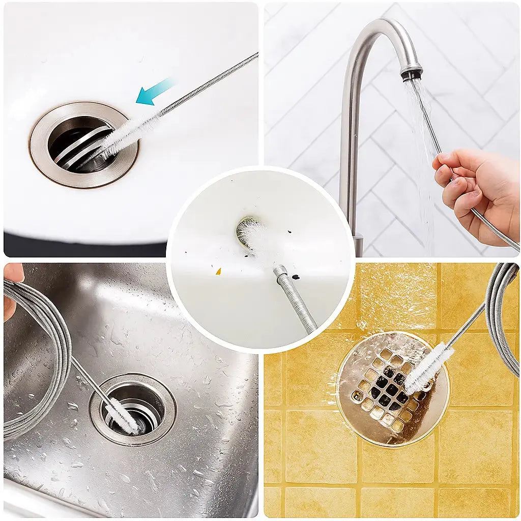 Avtoit | Car Groove and Drain Cleaner – With Flexible Brush & Strong Grip