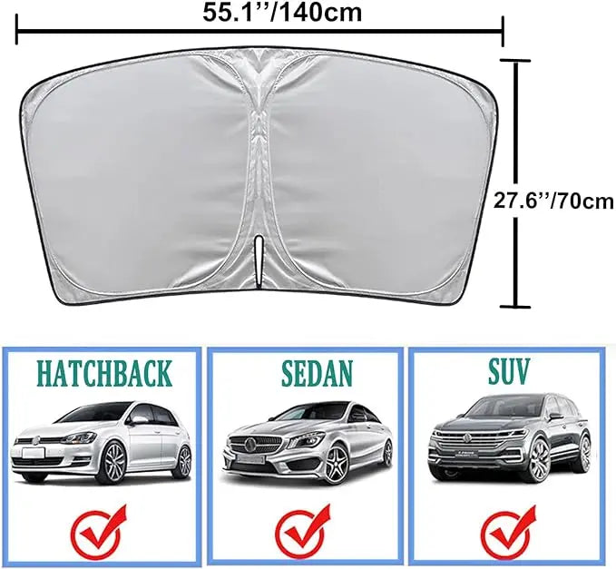 Avtoit | Car sun shades for windshields – UV-reflecting heat shielding for SUVs and cars
