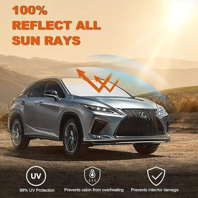 Avtoit | Car sun shades for windshields – UV-reflecting heat shielding for SUVs and cars