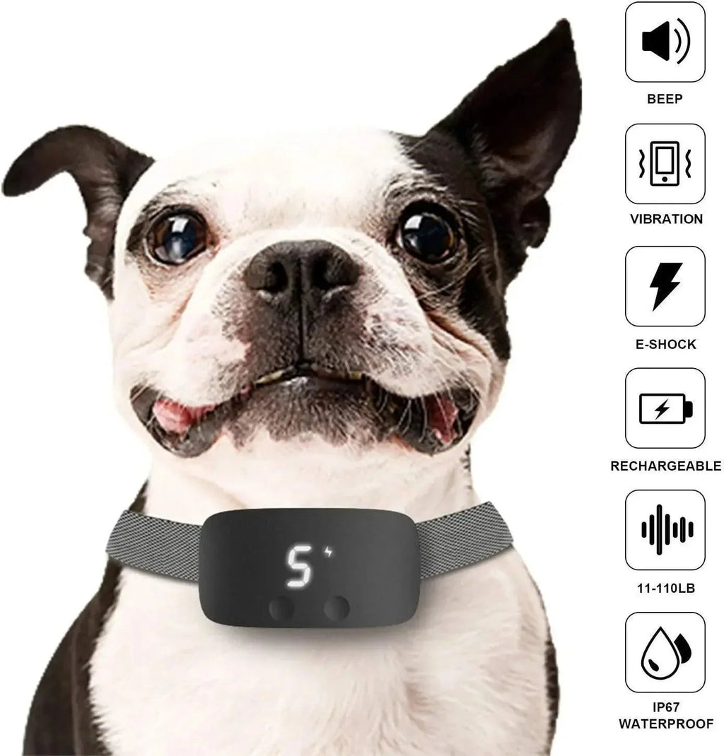 Avtoit | Automatic No-Bark Dog Collar – Rechargeable Waterproof Anti-Barking Training Collar for All Breeds