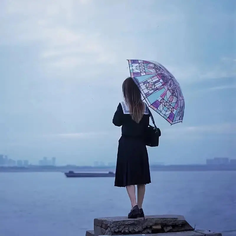 Avtoit | Automatic umbrella in vintage style – Inspired by poetry & glass art