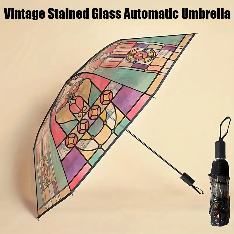 Avtoit | Automatic umbrella in vintage style – Inspired by poetry & glass art