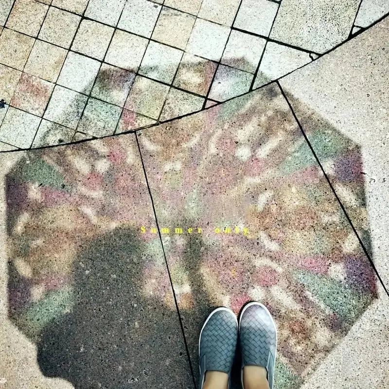 Avtoit | Automatic Umbrella – Vintage Design with Stained Glass and Wind PRedection