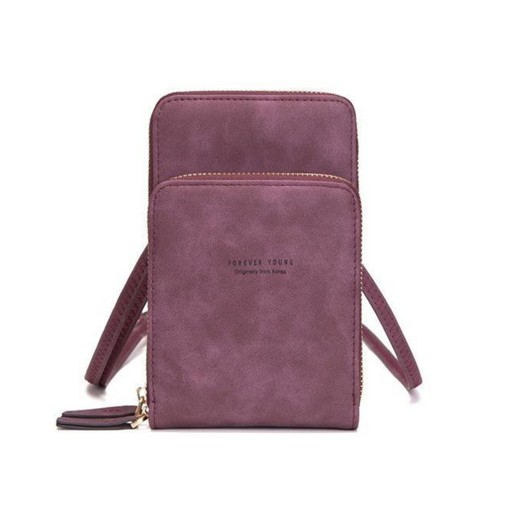 Avtoit | Triple Secure Leather Phone Purse: Elegance Meets Practicality