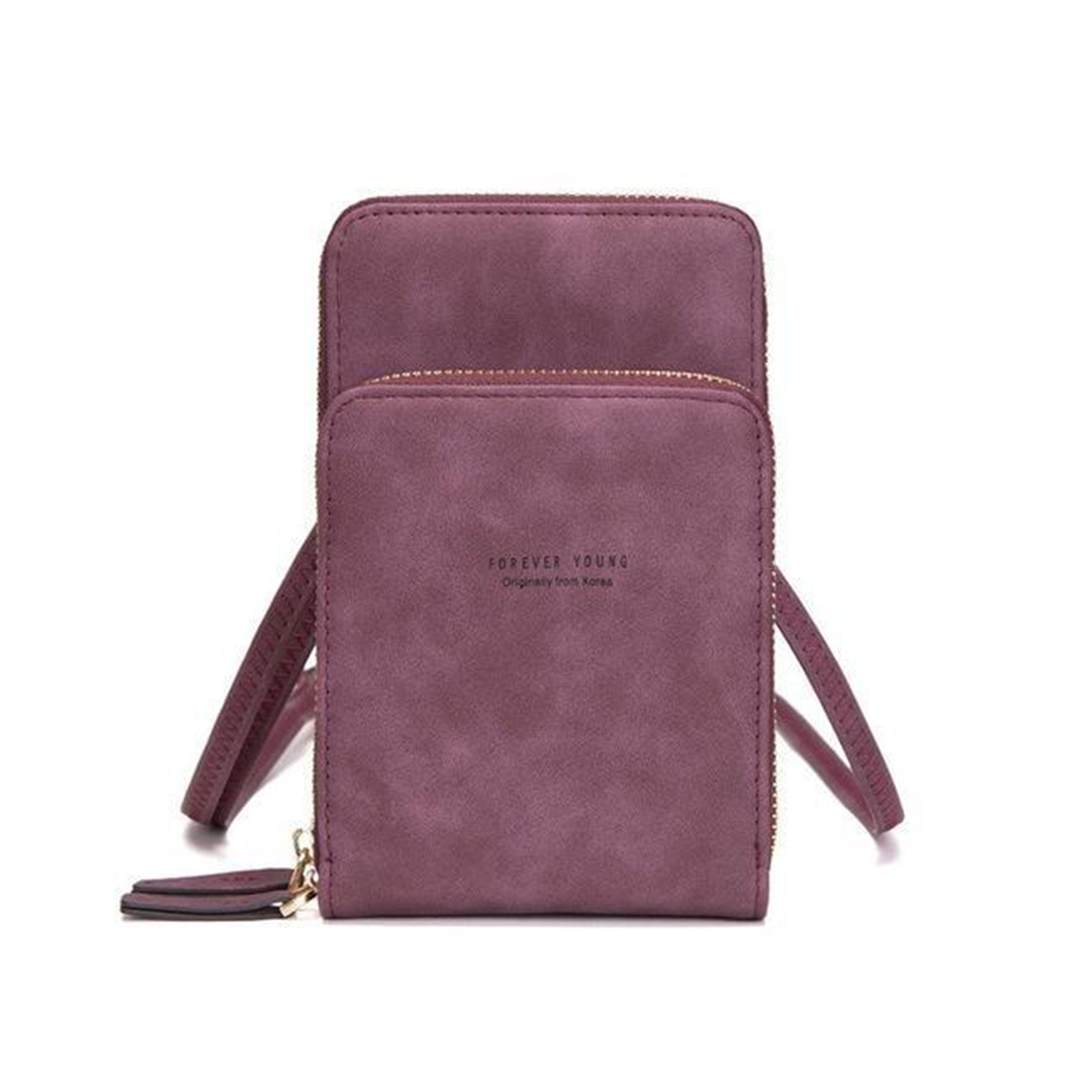 Avtoit | Triple Secure Leather Phone Purse: Elegance Meets Practicality