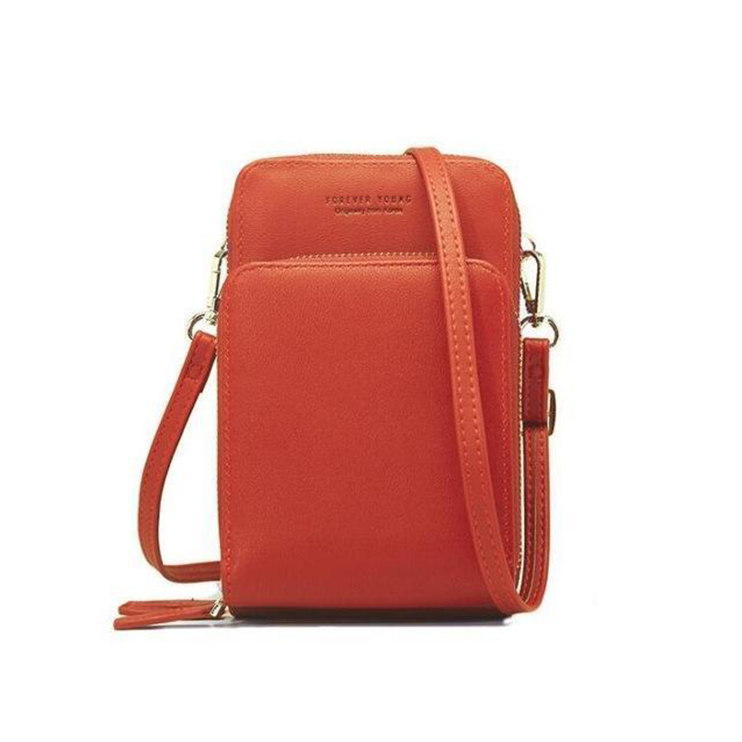 Avtoit | Triple Secure Leather Phone Purse: Elegance Meets Practicality