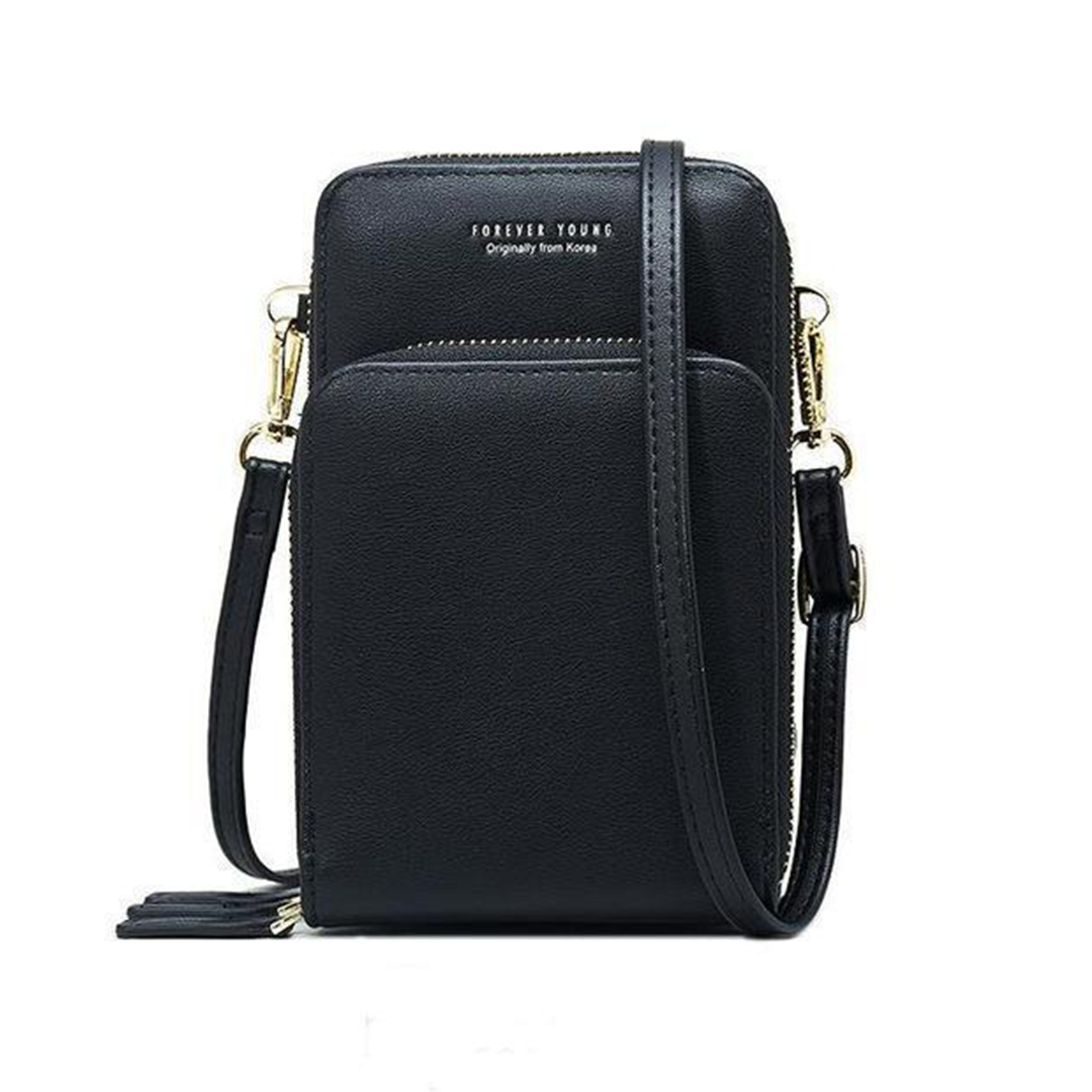Avtoit | Triple Secure Leather Phone Purse: Elegance Meets Practicality