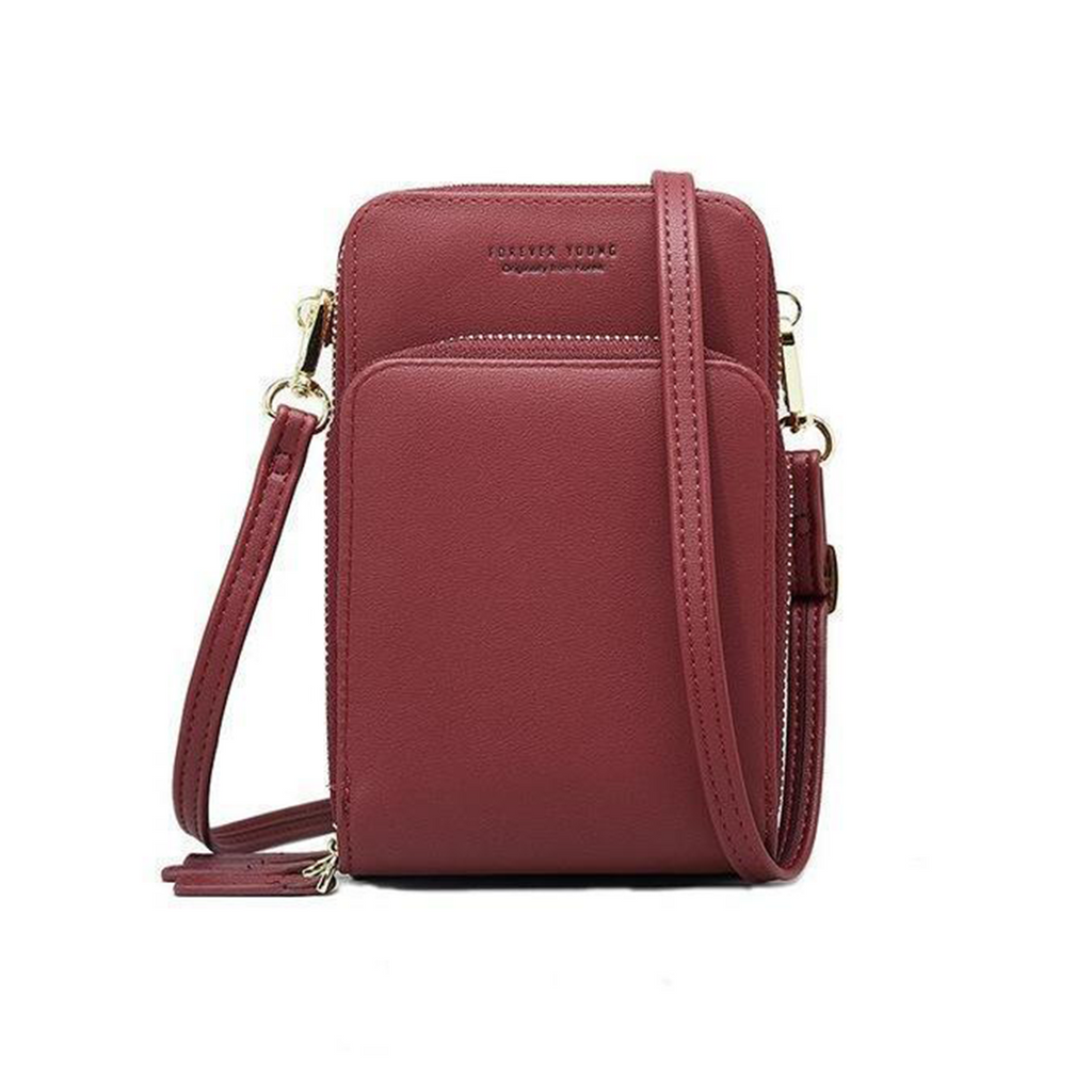 Avtoit | Triple Secure Leather Phone Purse: Elegance Meets Practicality