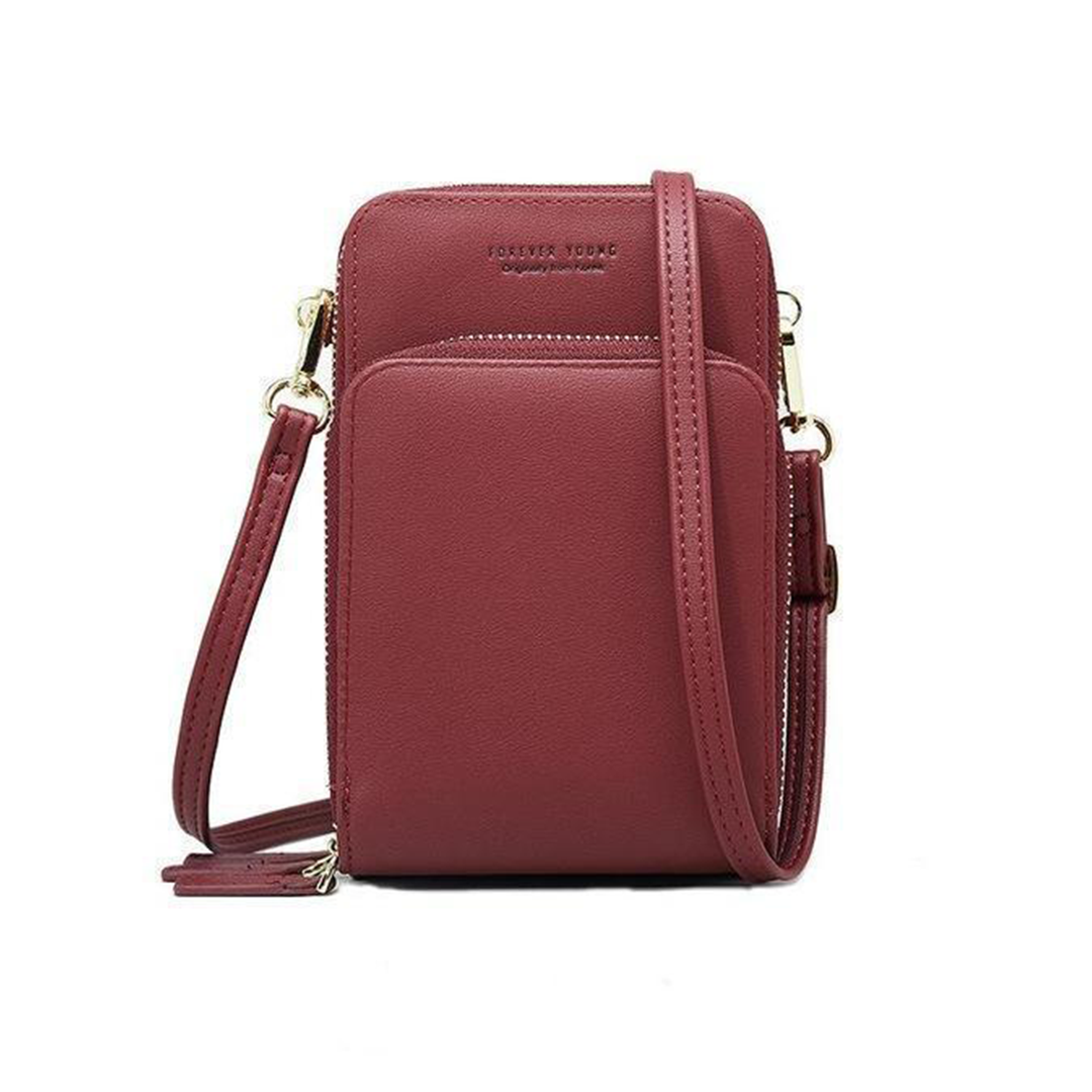 Avtoit | Triple Secure Leather Phone Purse: Elegance Meets Practicality