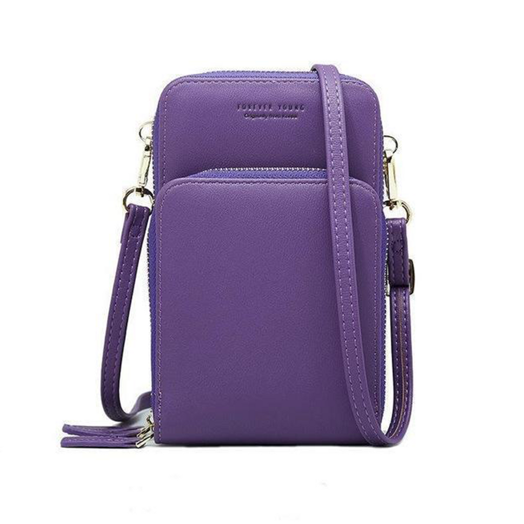 Avtoit | Triple Secure Leather Phone Purse: Elegance Meets Practicality