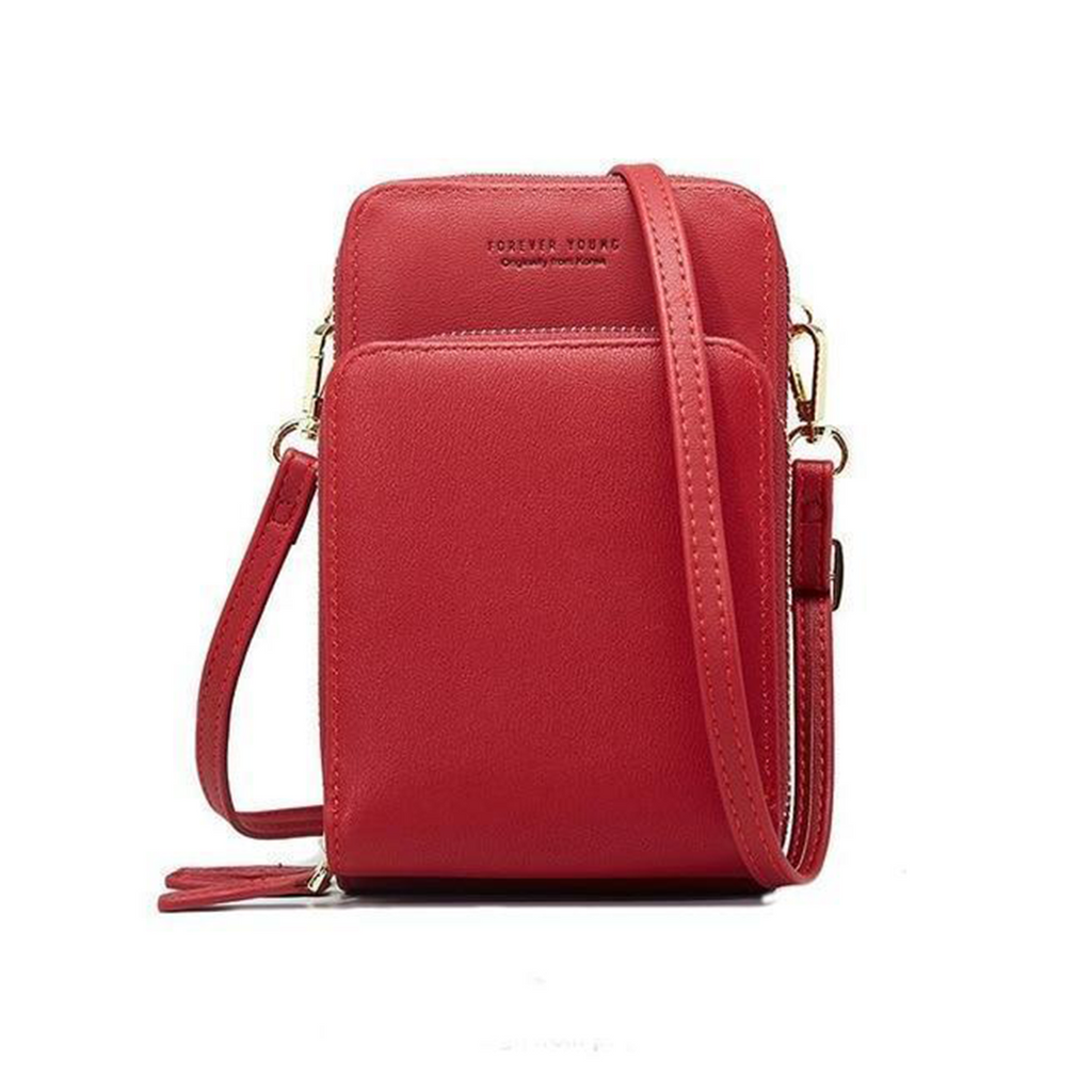 Avtoit | Triple Secure Leather Phone Purse: Elegance Meets Practicality