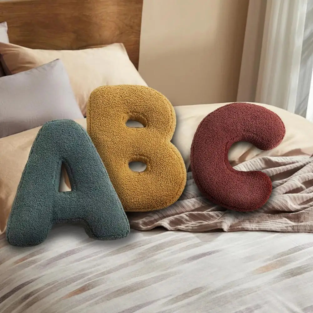 Avtoit | Avenia Velvet Cushion A-Z | Decorative Home Accessory