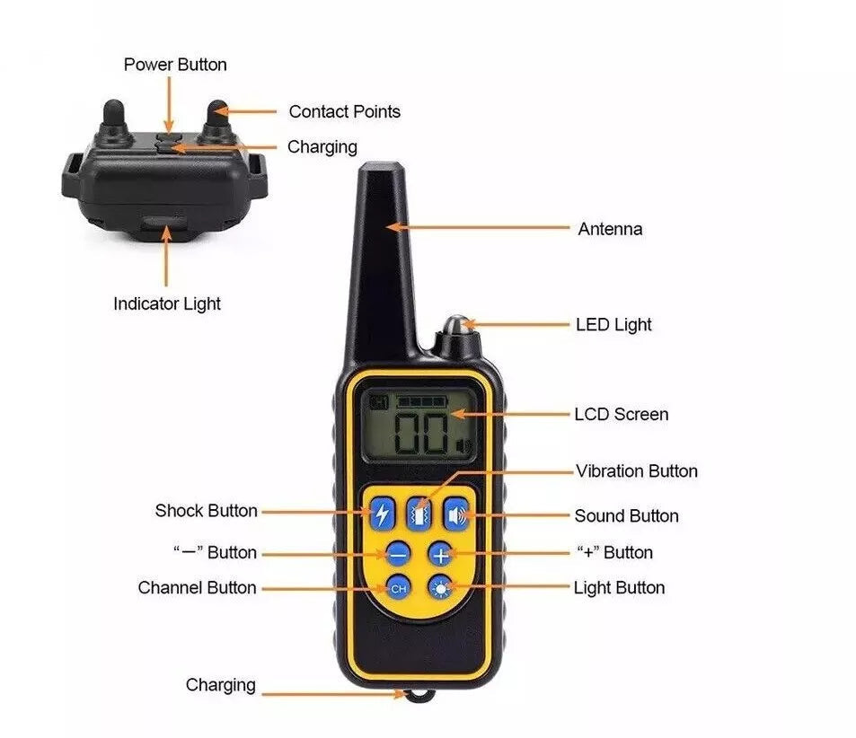 Avtoit | 2600ft Electronic Dog Training Collar Waterproof Pet Remote