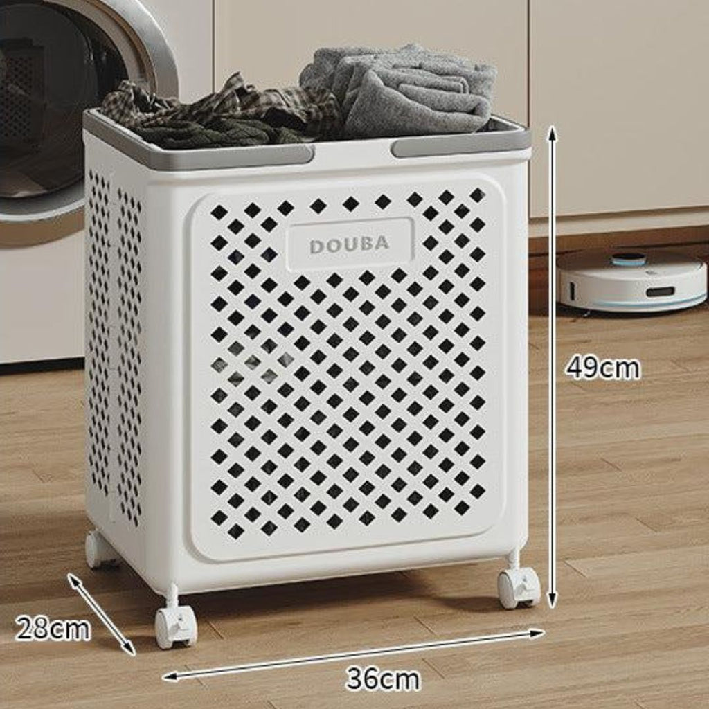 Avtoit | Collapsible laundry basket with wheels