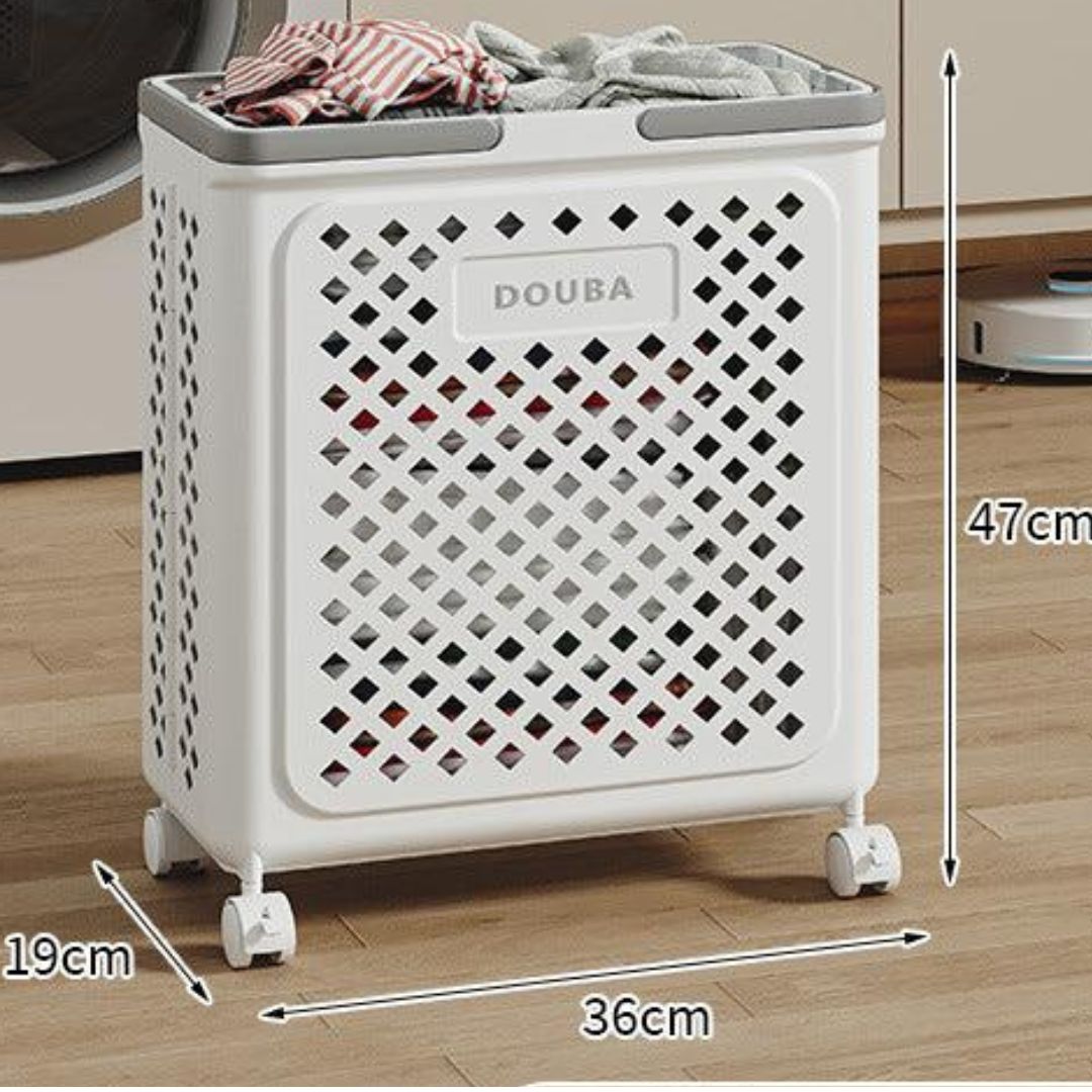 Avtoit | Collapsible laundry basket with wheels
