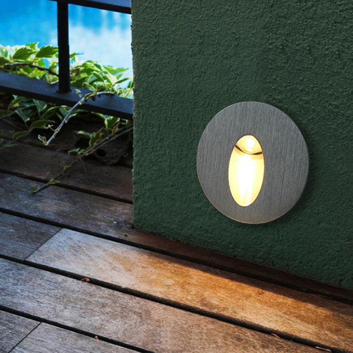 Avtoit | Modern Art Deco Round Square Aluminum Waterproof LED Wall Light for Hallways