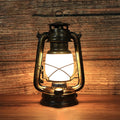 Avtoit | Traditional Vintage Round Horse Lamp Iron Acrylic LED Table Lamp for the Living Room