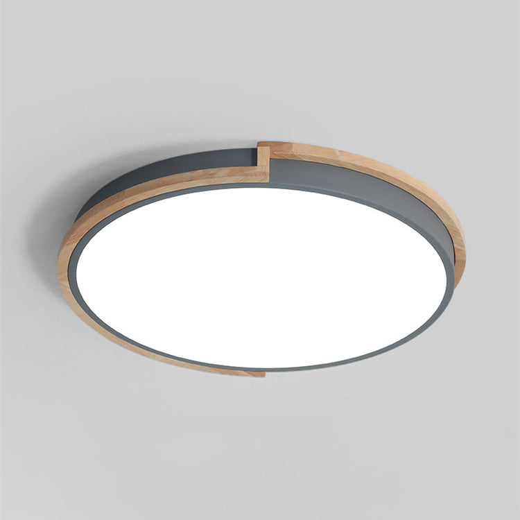 Avtoit | LumenCraft Nordic LED Ceiling Light | Wooden Frame | Acrylic Shade | Mood Light | For Bedroom and Living Room