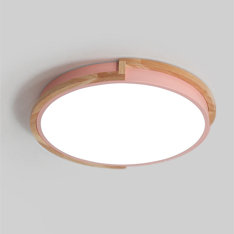 Avtoit | LumenCraft Nordic LED Ceiling Light | Wooden Frame | Acrylic Shade | Mood Light | For Bedroom and Living Room